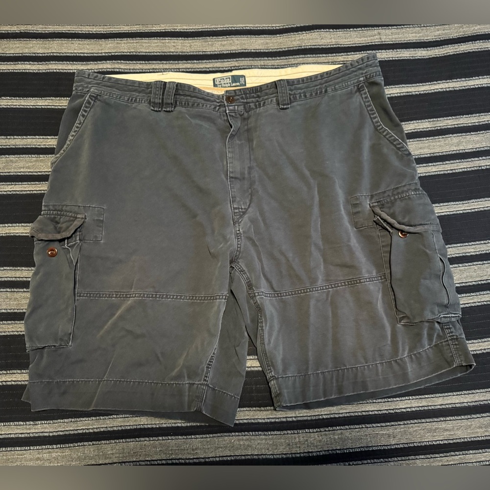 Polo Men's Blue Cargo Shorts (Sz.46)
